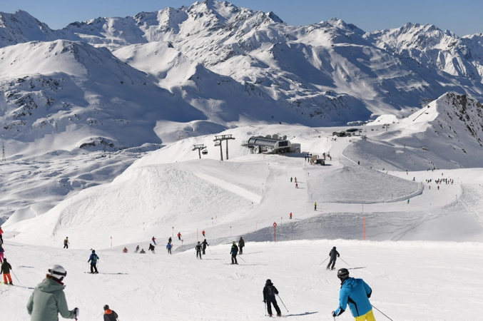 Europe ski resort size comparison