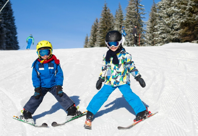 learn to ski step by step