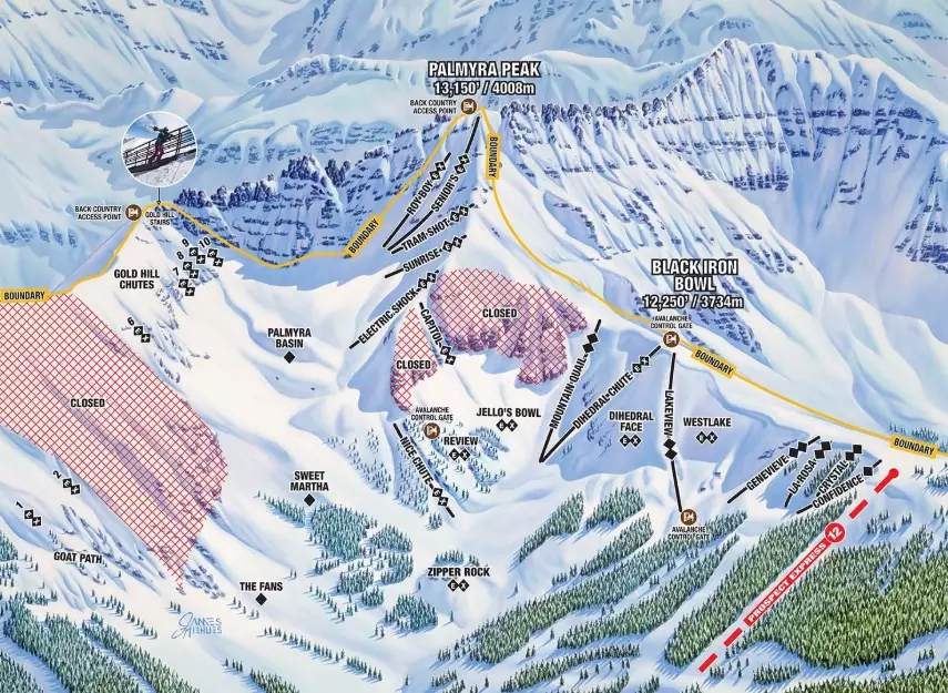 how to read ski trail maps how to read ski trail maps