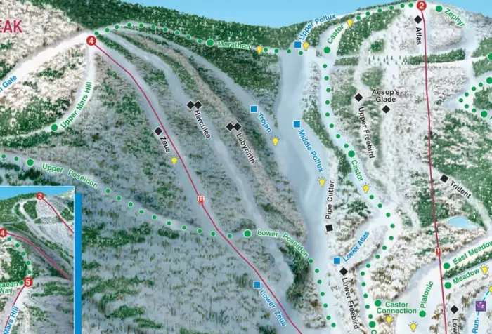 Greek Peak vertical drop