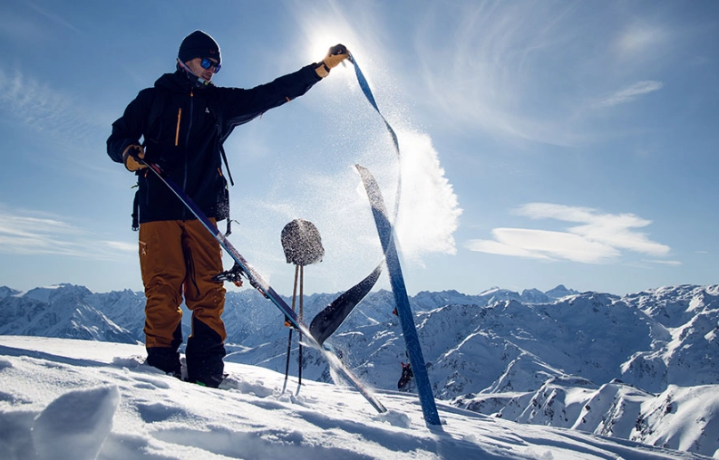 different types of skis