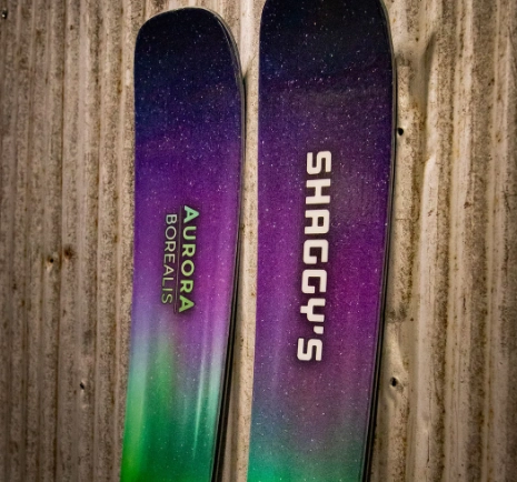 maintain shaggy skis