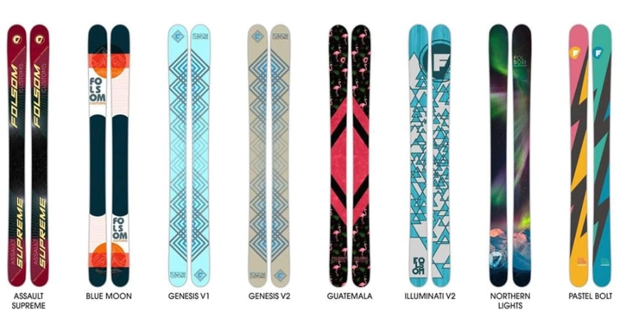 custom graphic skis