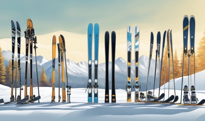 USA-made skis