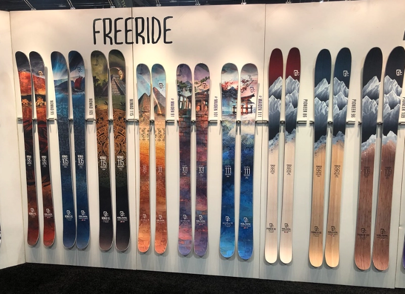 USA-made skis