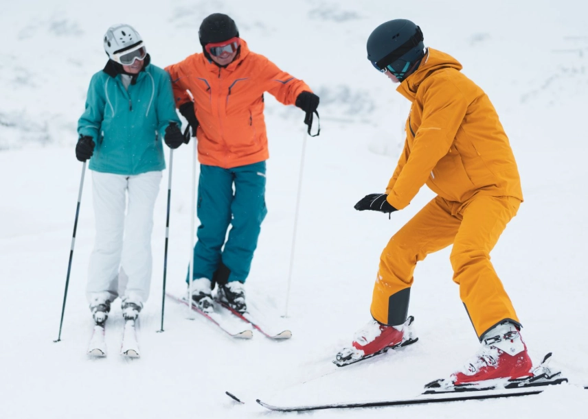 beginner ski lessons