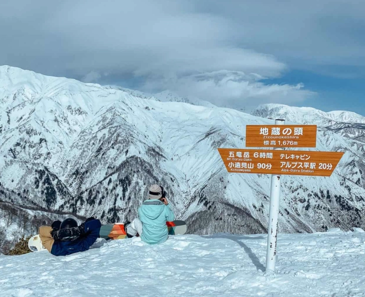 Hakuba powder snow Hakuba powder snow