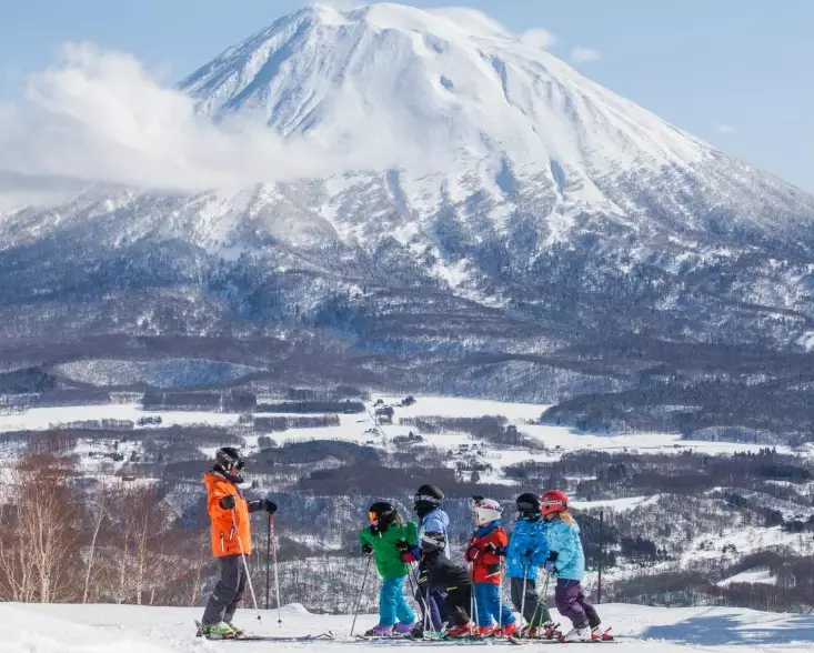 family ski holidays asia