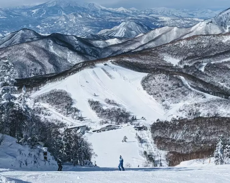 largest ski resort in Asia