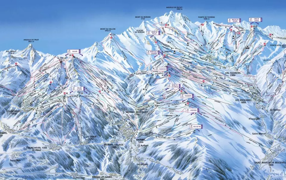 world's highest vertical ski resort