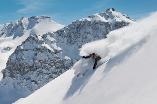 world's highest vertical ski resort