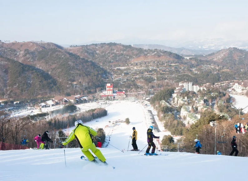 Yongpyong ski resort travel time