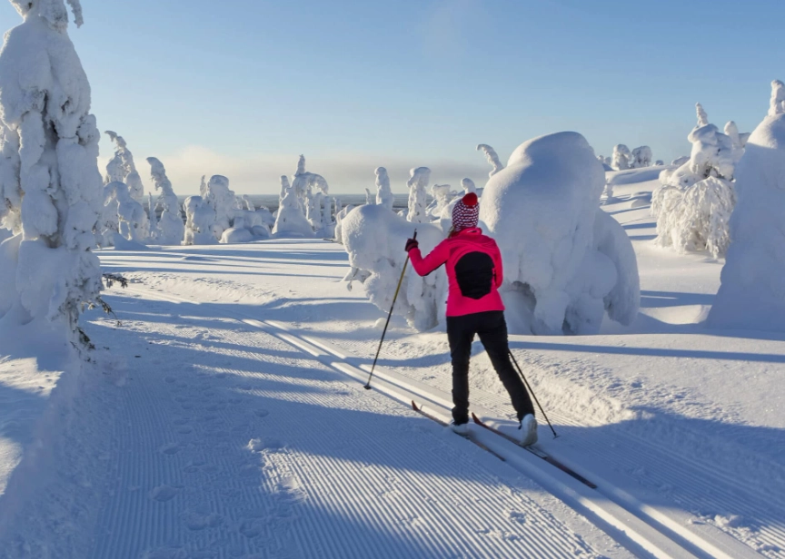 Altai Mountains skiing