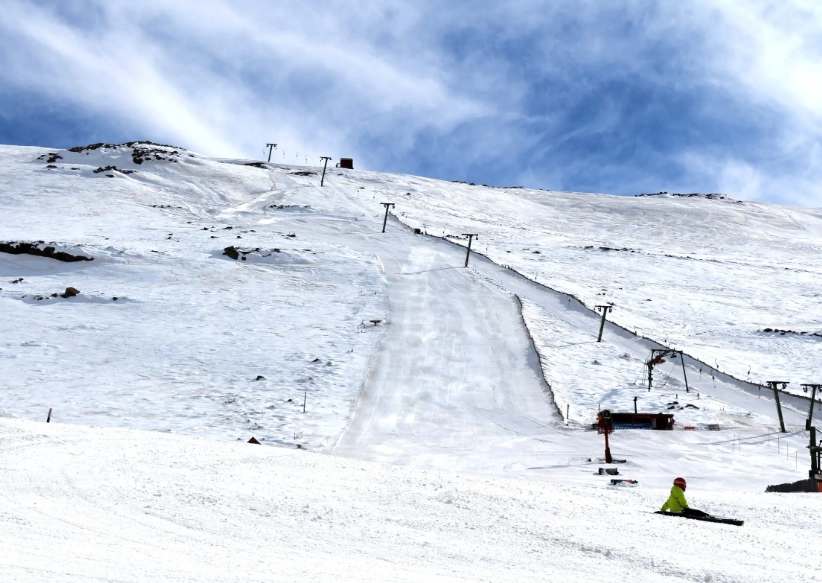 skiing in Morocco