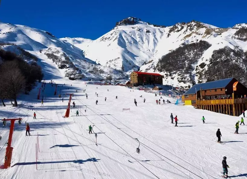 skiing in the Andes skiing in the Andes