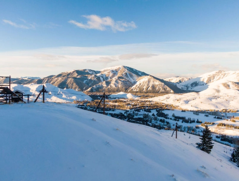 best skiing in Idaho