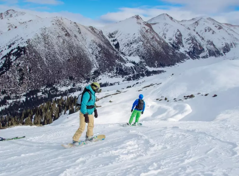 Central Asia ski destination
