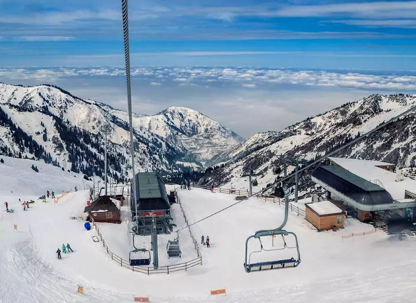 Almaty winter sports