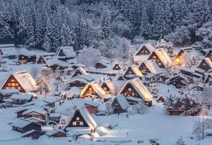 best snow viewing spots