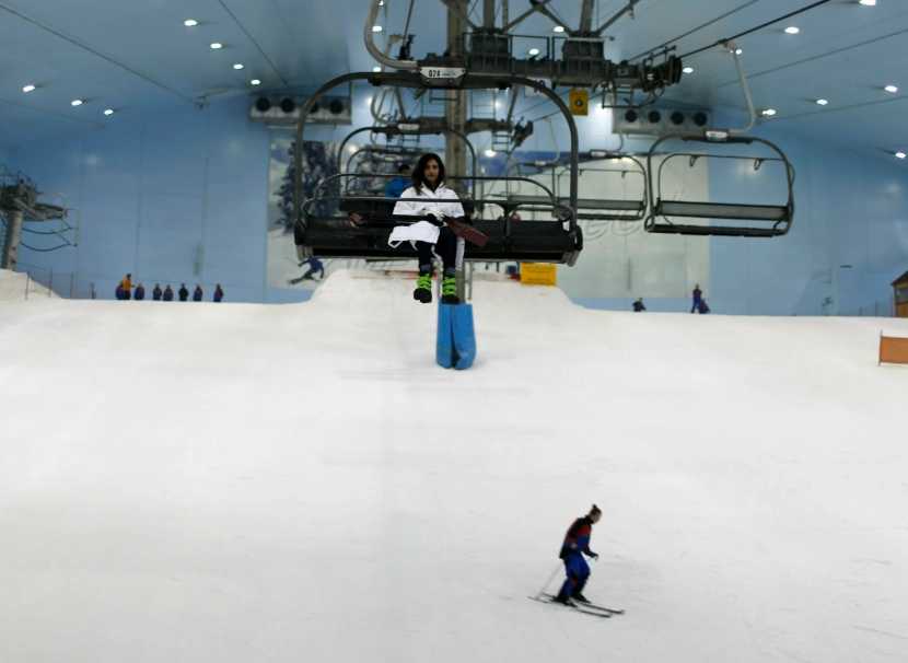 indoor ski resort dubai