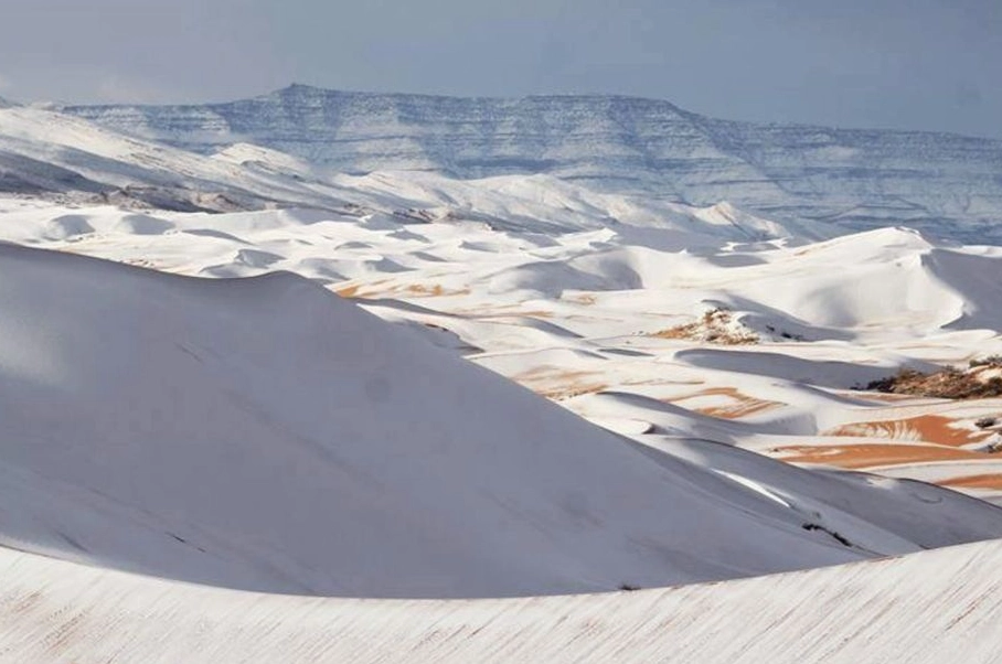 snow in desert snow in desert