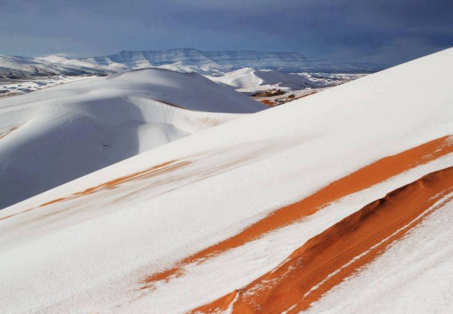 snow in desert snow in desert