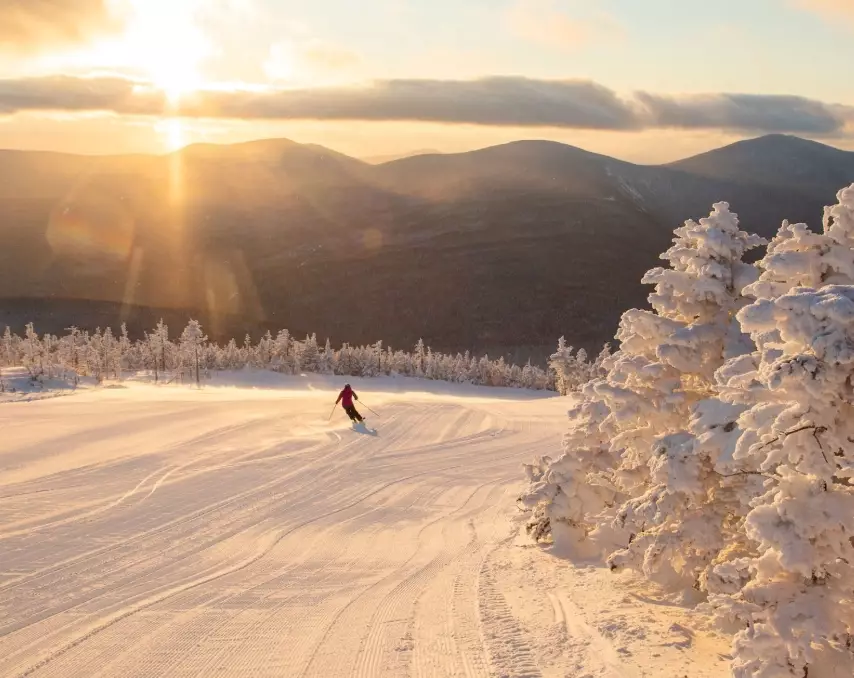 skiing in Maine