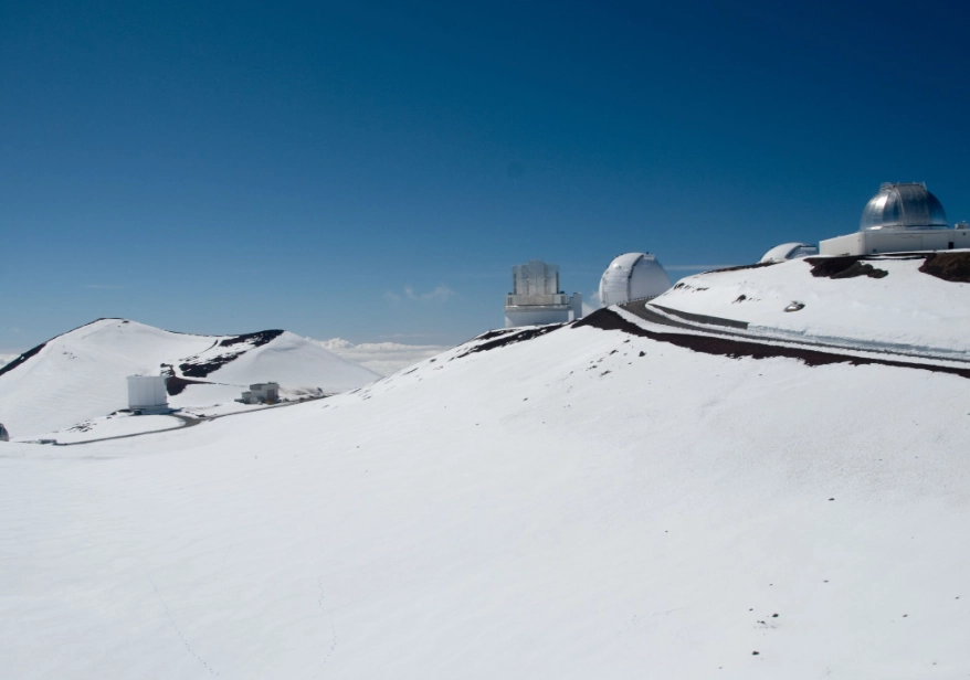 hawaii mauna kea snowfall