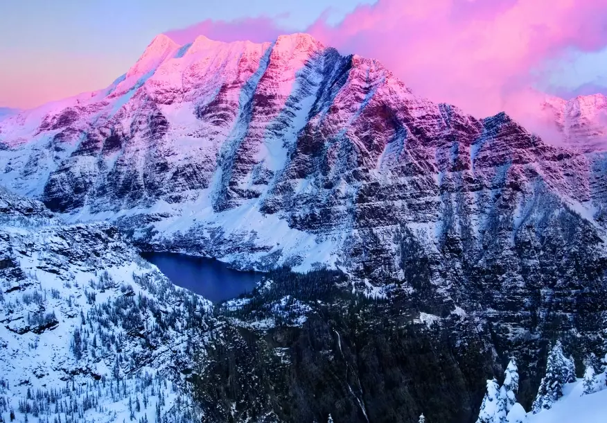Glacier National Park June snow