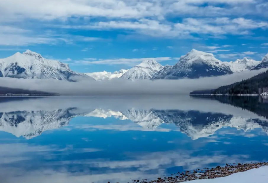 Glacier National Park June snow