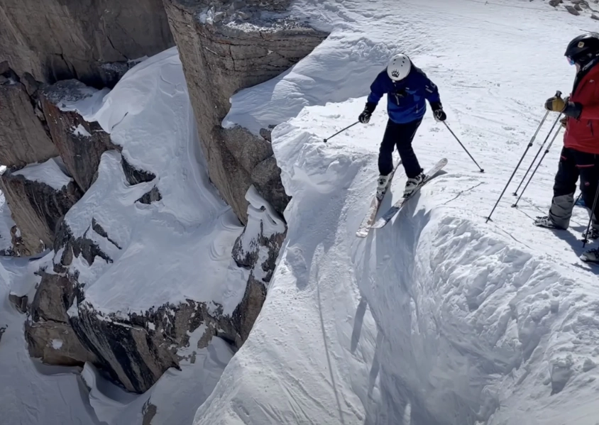 Corbet's couloir ski