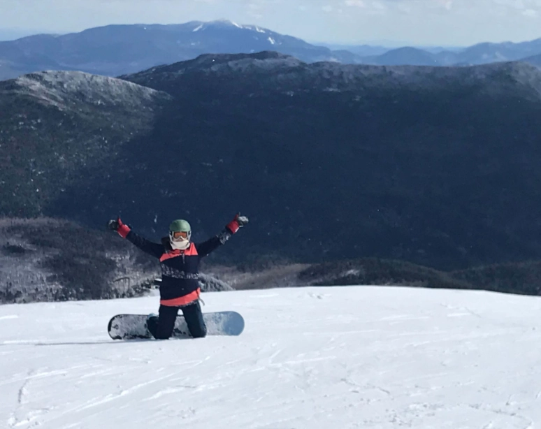 Skiing near New York