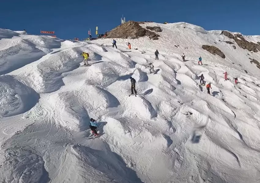 most difficult ski slope