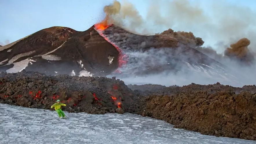 pacific northwest volcano skiing