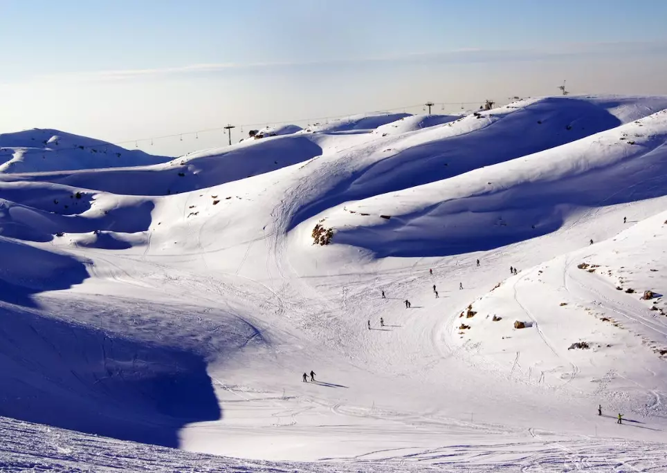 skiing in Lebanon