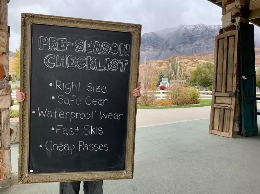 pre-season ski maintenance pre-season ski maintenance