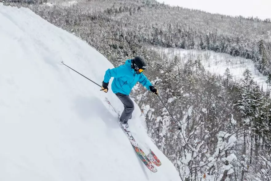 Lake Superior skiing