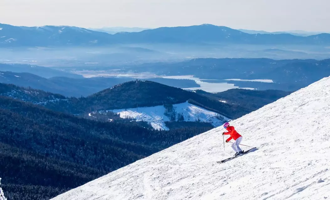Mt. Spokane skiing