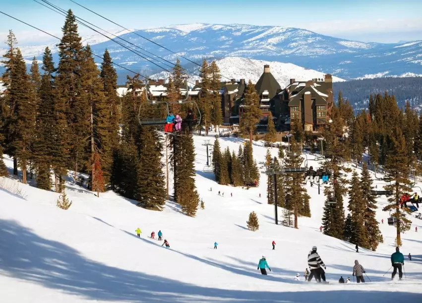 Lake Tahoe skiing