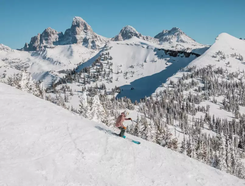 Jackson Hole skiing