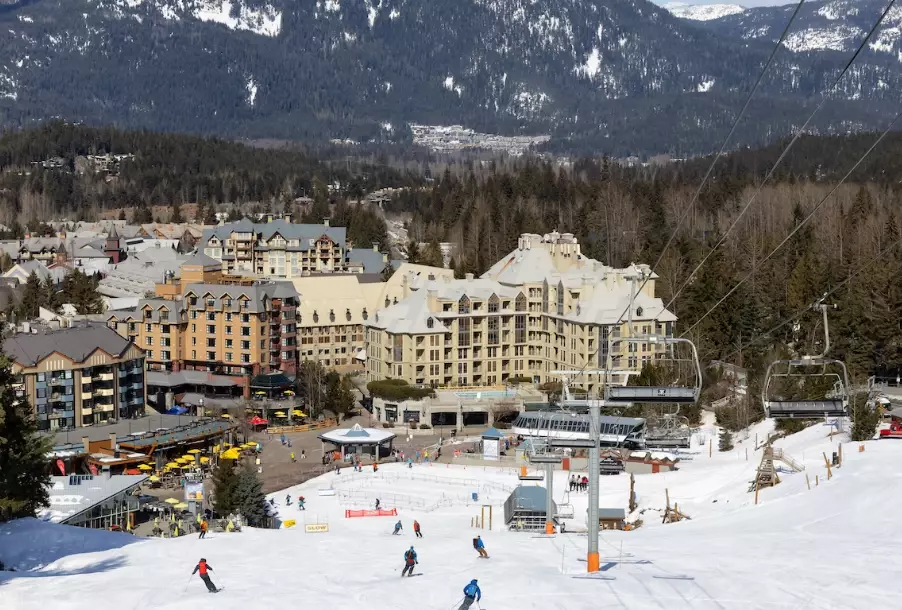 skiing near major cities